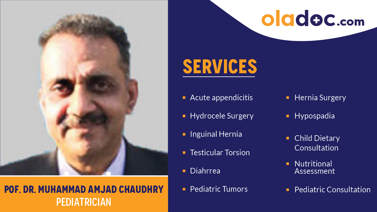 Services provided by Pof. Dr. Muhammad Amjad Chaudhry